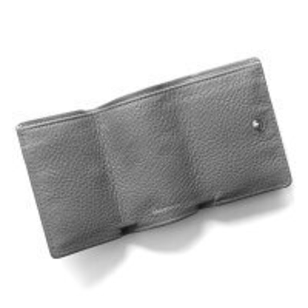 Balenciaga Gray Tri Fonce fold Paper Wallet Gliacie - Picture 5 of 6